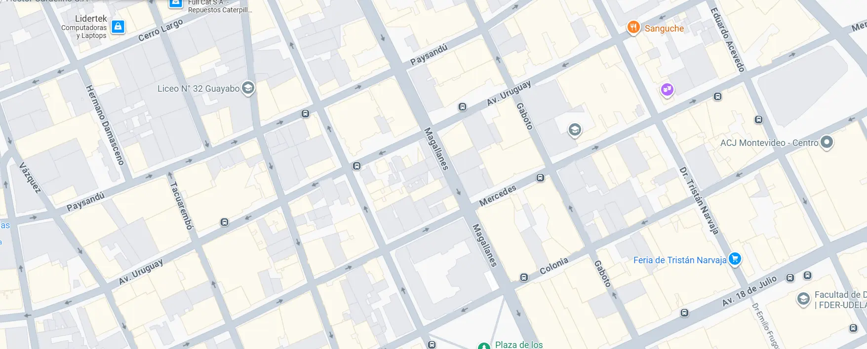 Ubicación del local de PhonePro en Google Maps